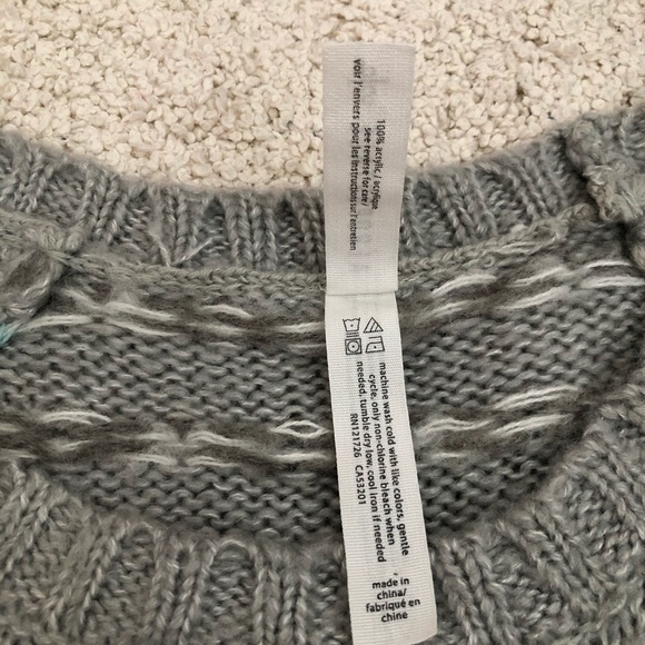 Aeropostale Gray Crewneck Sweater Size S - Picture 6 of 6